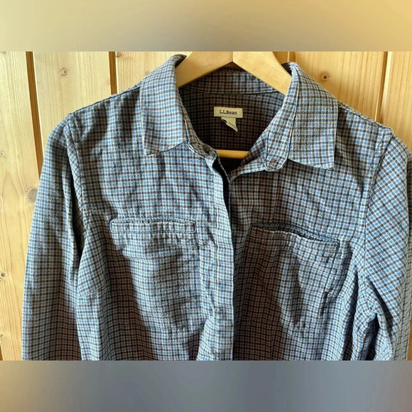 L.L. Bean Wicked Good Flannel Shirt - Size S - Picture 2 of 9